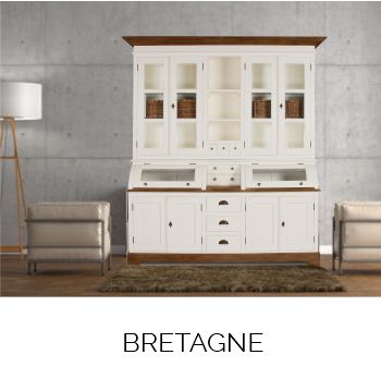 Bretagne, Kreide weiß/grau (Landhaus)