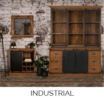Industrial, Teak/ Old Wood