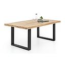 Systemtisch 160+ Wildeiche,10x4 Baum-Kante /E4