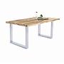 Systemtisch 160+ Wildeiche,10x4 Baum-Kante /E4