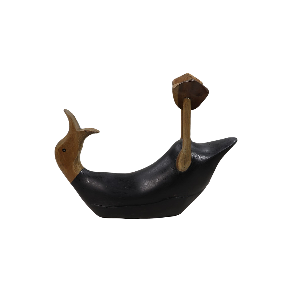 Wein-Ente, schwarz