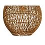 Pendelleuchte, Rattan/Teak