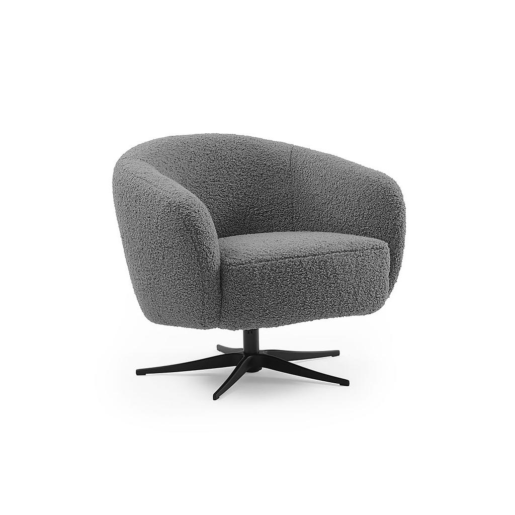 Wolke grey, mit Hocker *Vorzugstoff