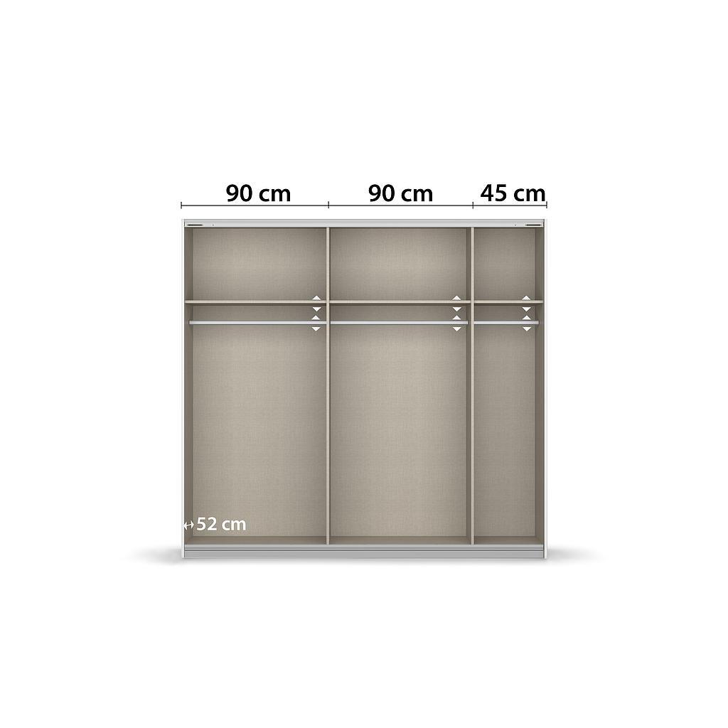 Quadra-Roman, 226cm 