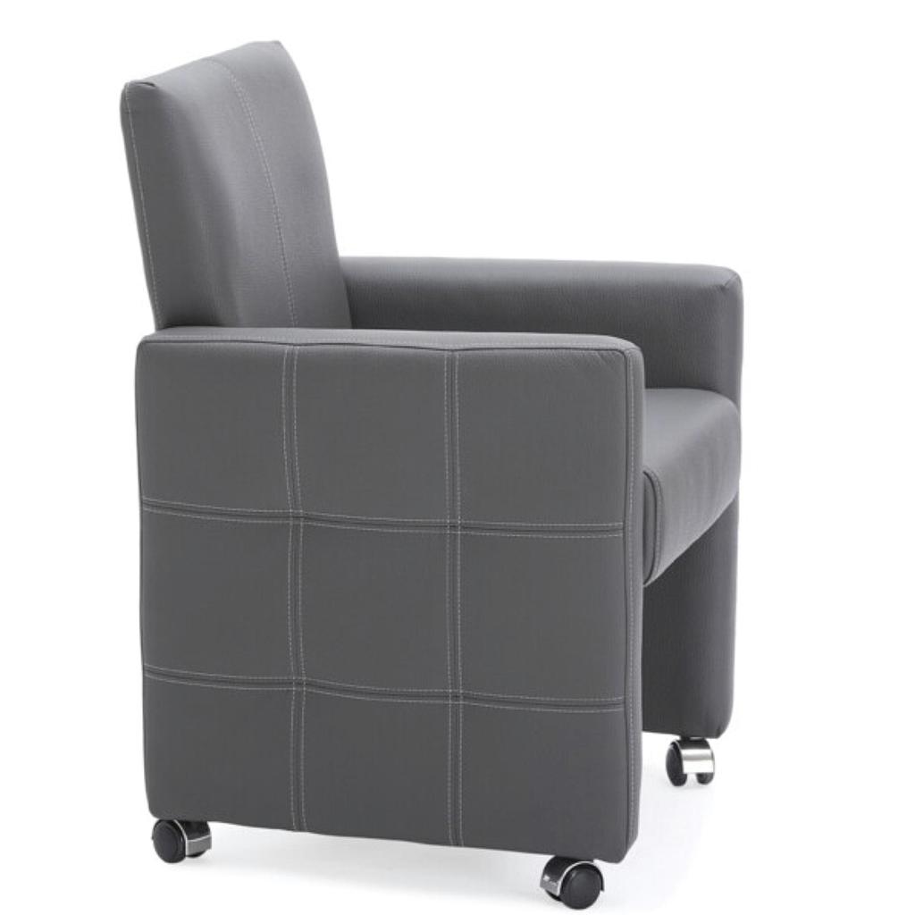 Prestige-1 darkgrey/ Vorzugleder*
