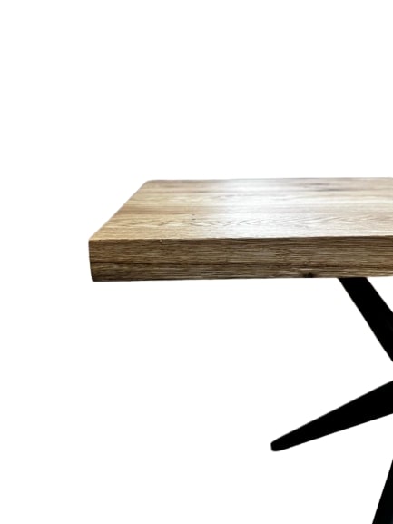 Maßtisch-4, 100+, Eiche MBS, Gerade Kante  (Kopie)