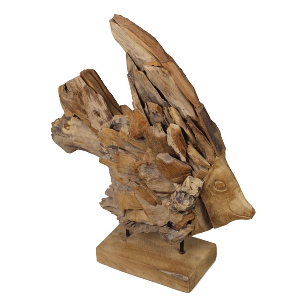 Fisch, Sculptur 45cm