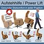 Pluto Aufstehsessel Vorzugstoff Bull Liver