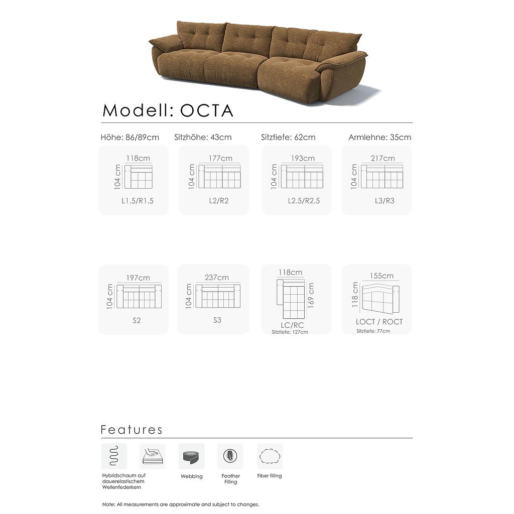 Med/ Sofa Octa No.2