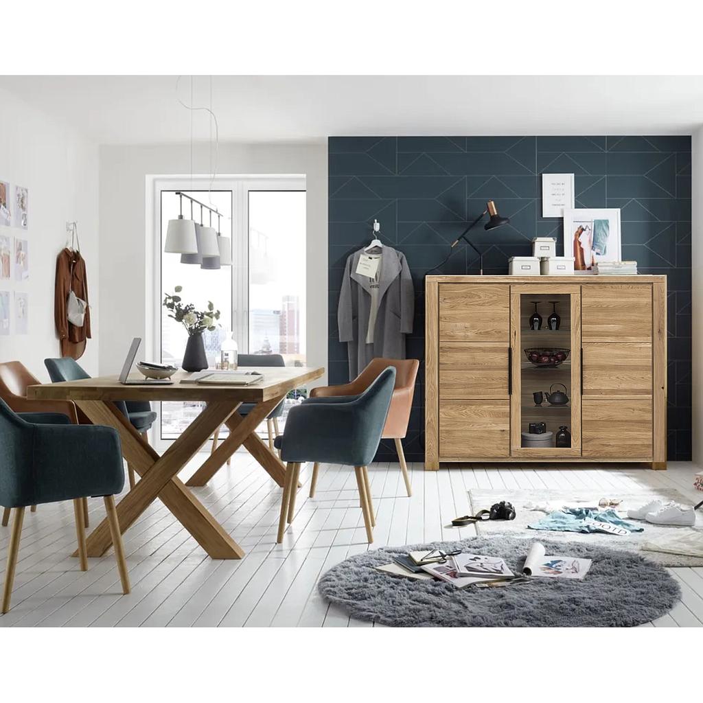 Systemtisch 160+ Eiche 6cm X/ Wahlkante 