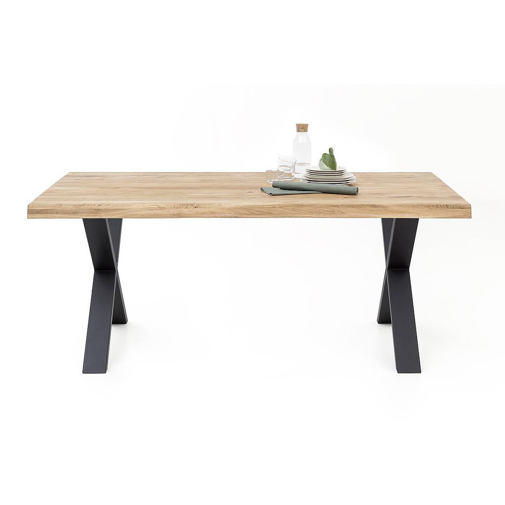 Systemtisch 160+ Eiche 4cm, Wahlkante