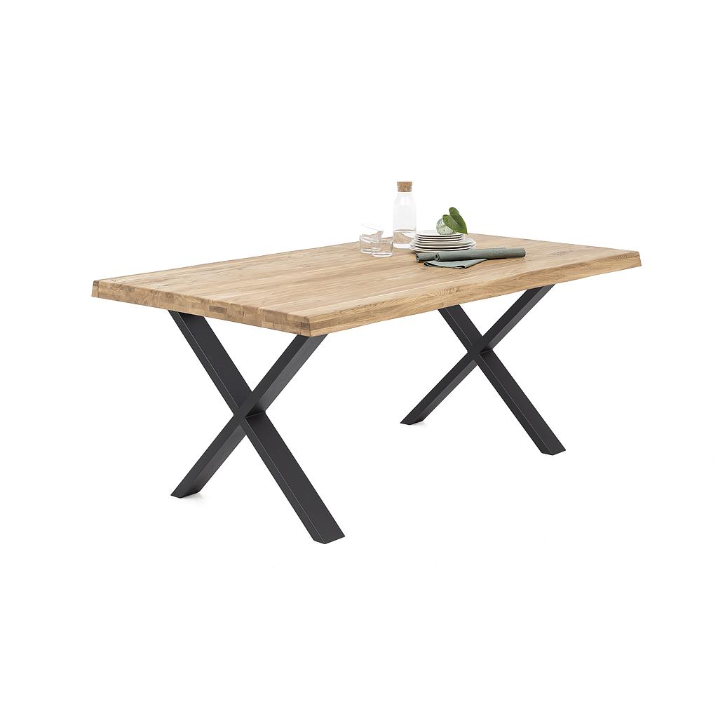 Systemtisch 160+ Eiche 4cm, Wahlkante