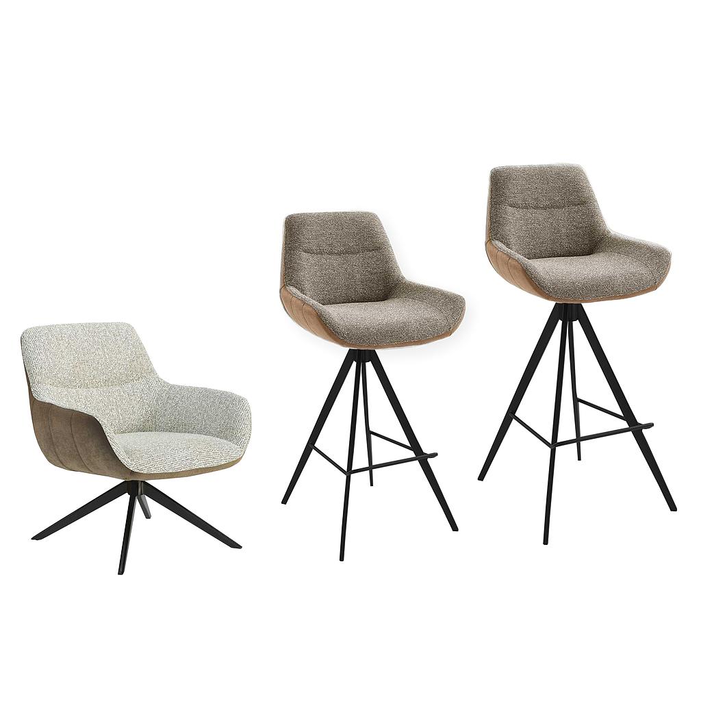 Sessel Excellent, Bicolor natur