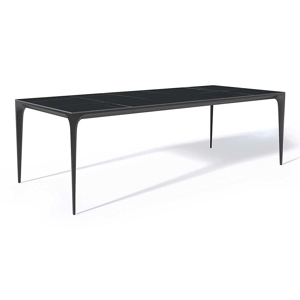 Esstisch Yari 200 Keramik Champagner