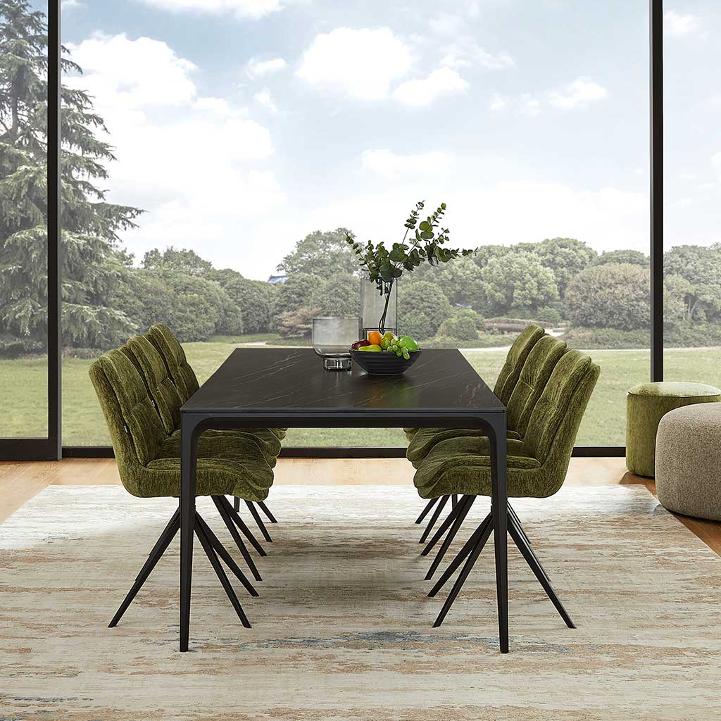 Esstisch Yari 200 Keramik Champagner