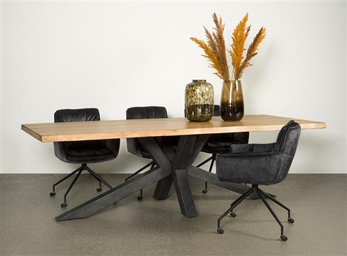 Maßtisch Sovana 160+, Akazie, naturel