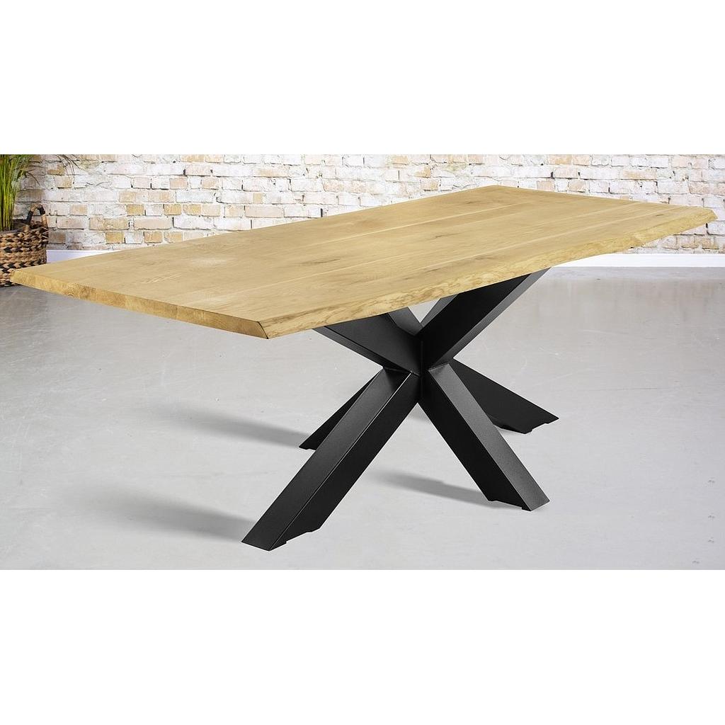 Maßtisch-4, 160+ Eiche MBS, Baumk./ Spider