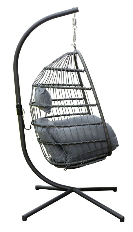 Hängesessel "Sunai" grau