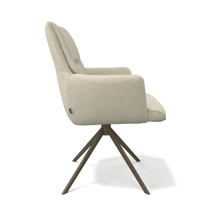 Saargau Beige/ Sitz Federkern