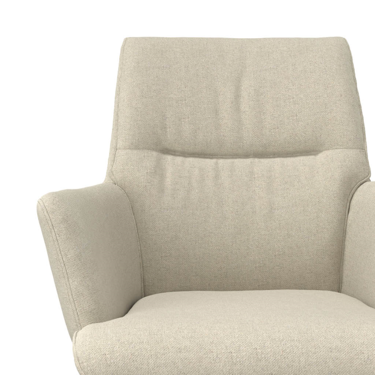 Saargau Beige/ Sitz Federkern