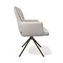 Saargau LEDER Creme/ Sitz Federkern