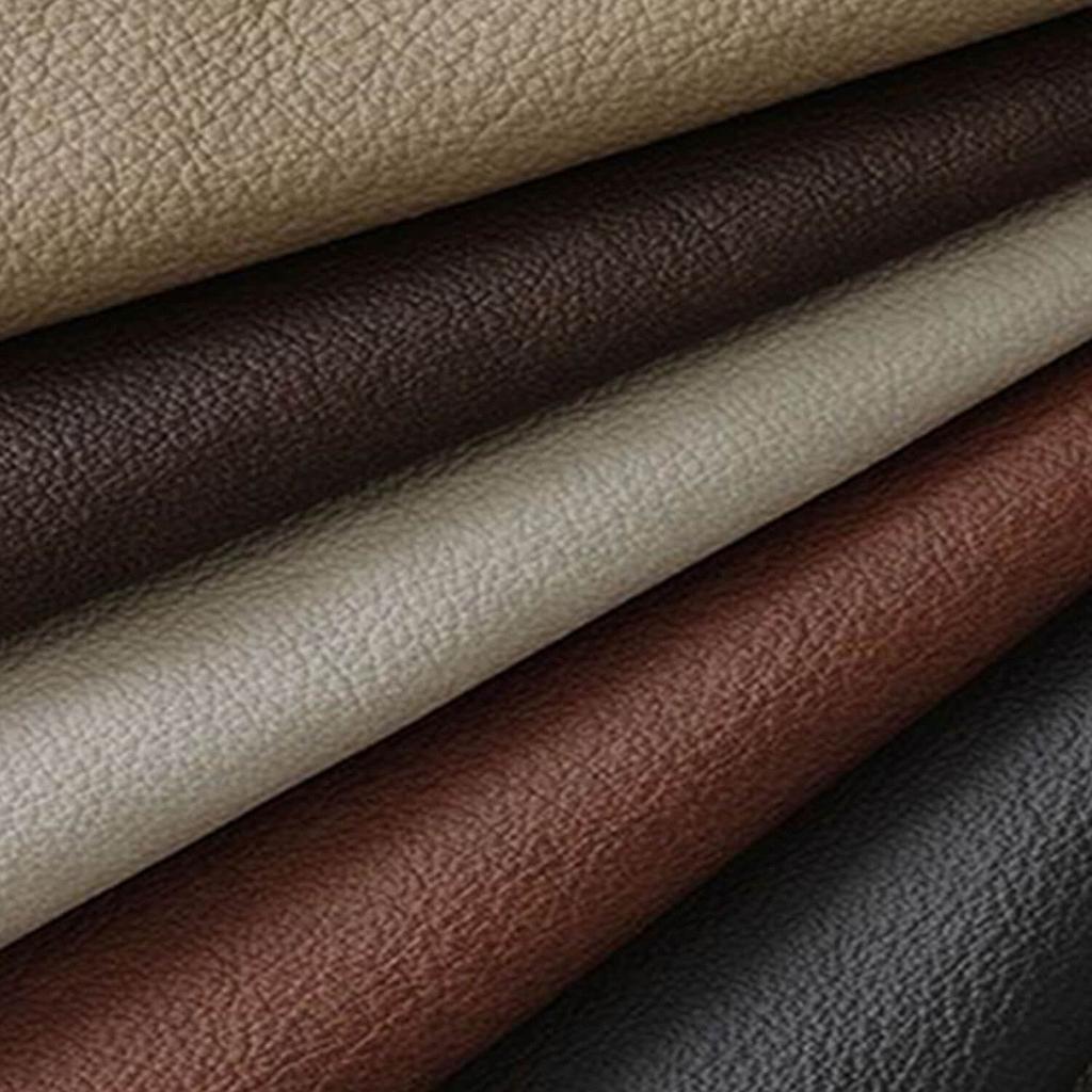 Saargau Leder Creme/ Sitz Federkern