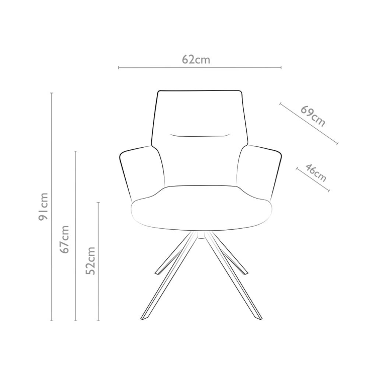 Saargau Leder Creme/ Sitz Federkern