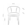 Harmony, cognac/ Sitz Federkern