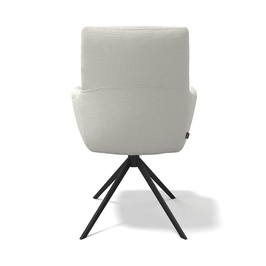 Floria-AL, beige Leder/ Sitz Federkern