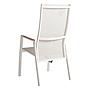 Dallas Pos.stuhl creme Teak-Arm