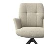 LEDER, Floria-AL beige Sitz Federkern