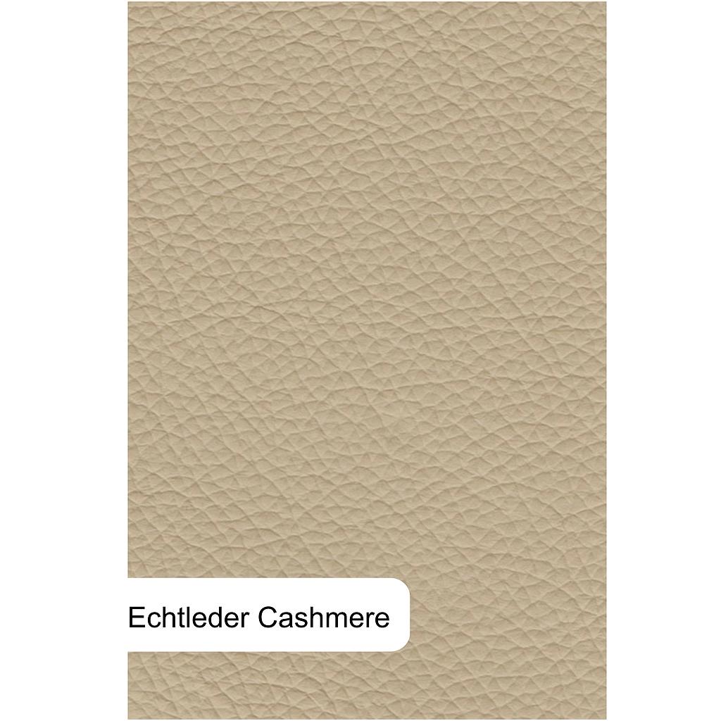 Flavia-AL, beige Leder/ Sitz Federkern