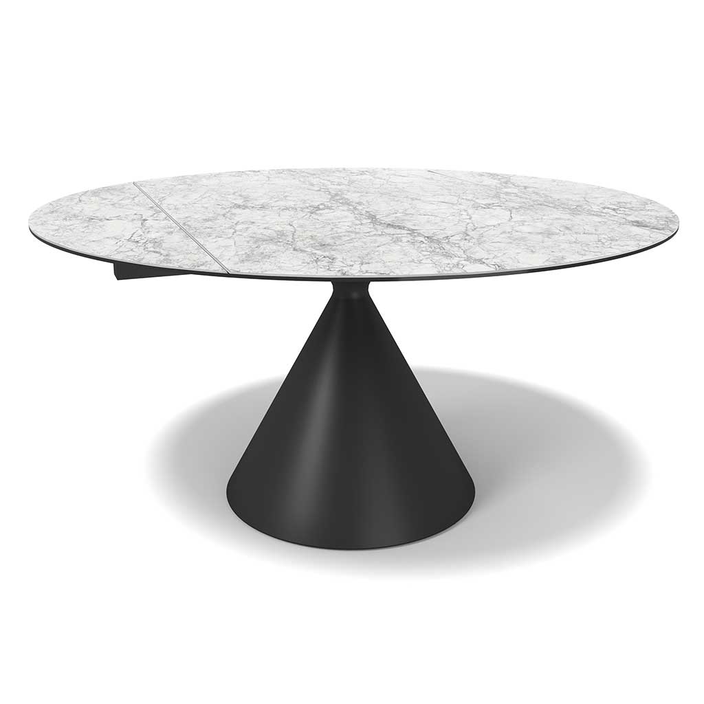 AZ-Tisch Cassan Ø150/90x150 Keramik