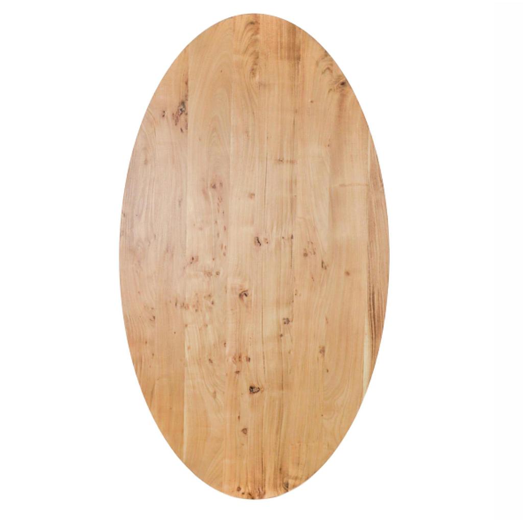Oval-4 Akazie Schrägkante HSM