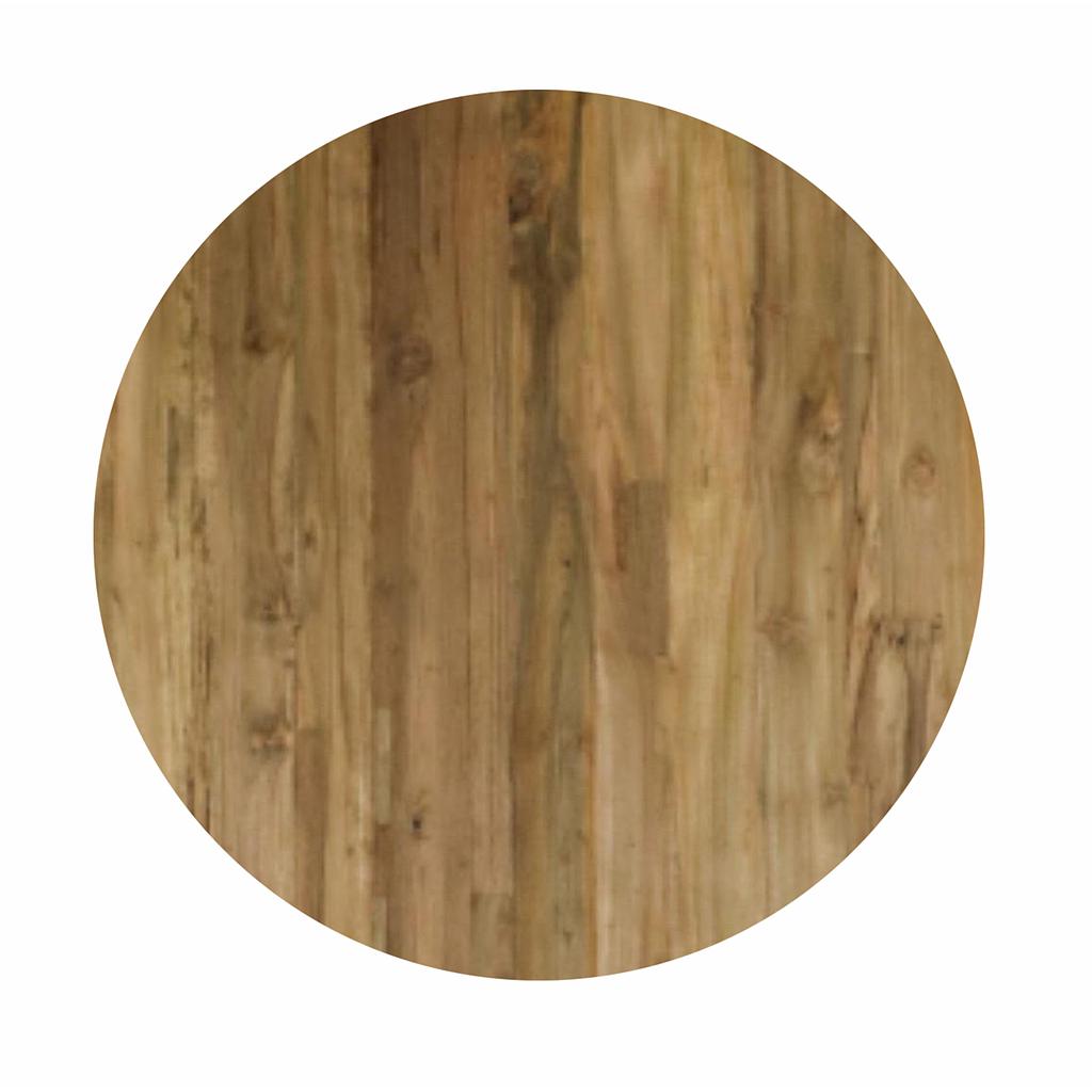 Rund-4cm Teak Normkante HSM