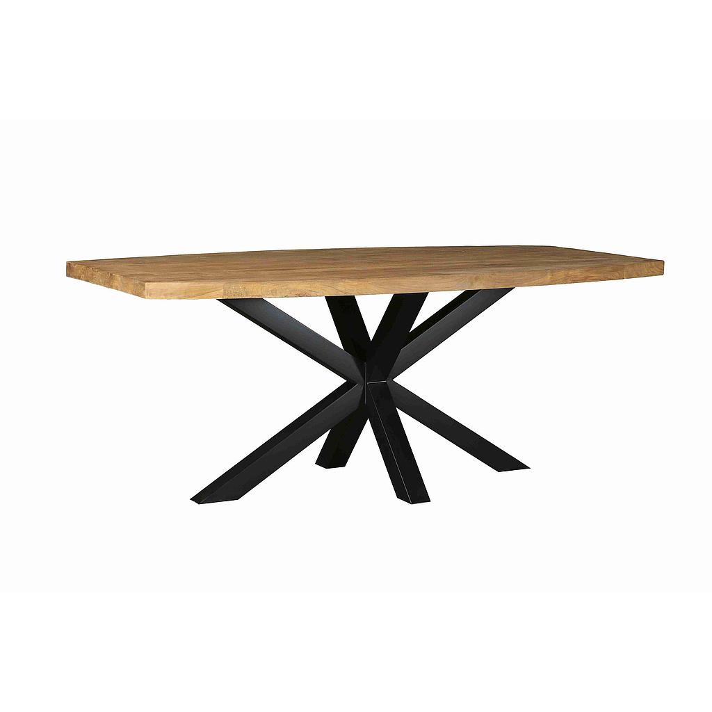 Maßtisch 180+ ReTeak BIN G-Kante+S