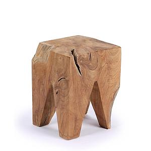 Hocker Tooth Wurzelholz