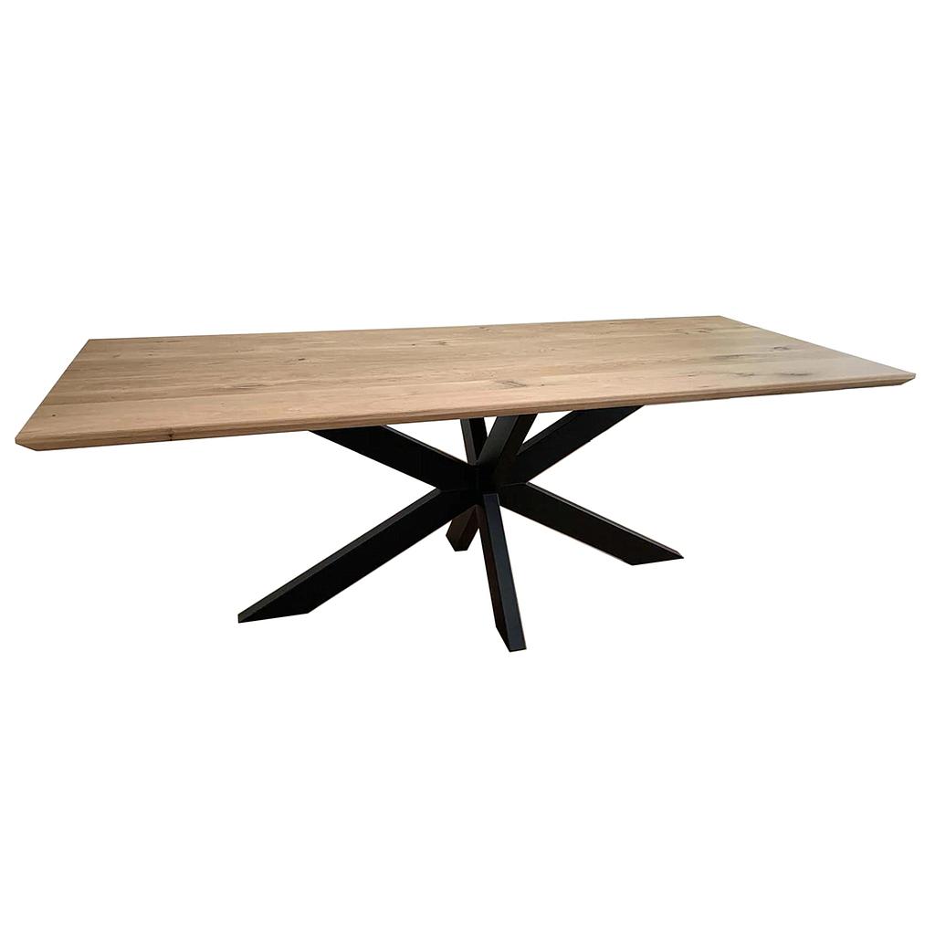 Maßtisch-4, 160+ Eiche MBS Schrägkante+S