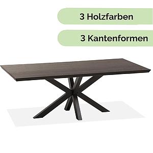 Systemtisch 160+ Eiche black, ECO-Matrix