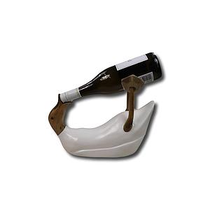 Flaschen-Ente, weiß