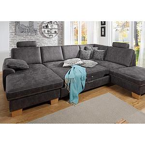 CeDe-Maßsitz WO+Bett LS742016 grau