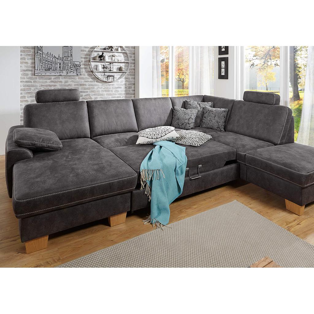 CeDe-Maßsitz/ LS 742016 WO grau Bett