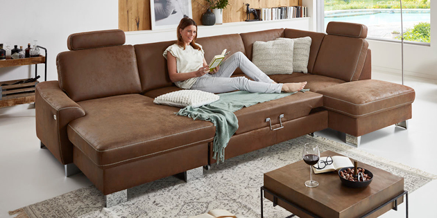 CeDe-Maßsitz WO+Bett LS742016 Schoko