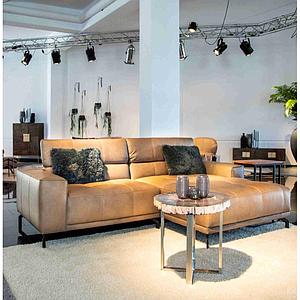 SALE: LEDER-Ecke mit Kopfteilverst.