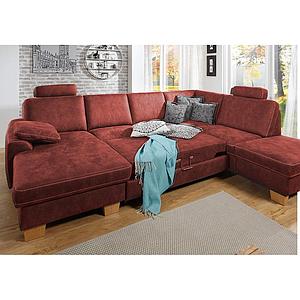 CeDe-Maßsitz WO+Bett LS742016 red