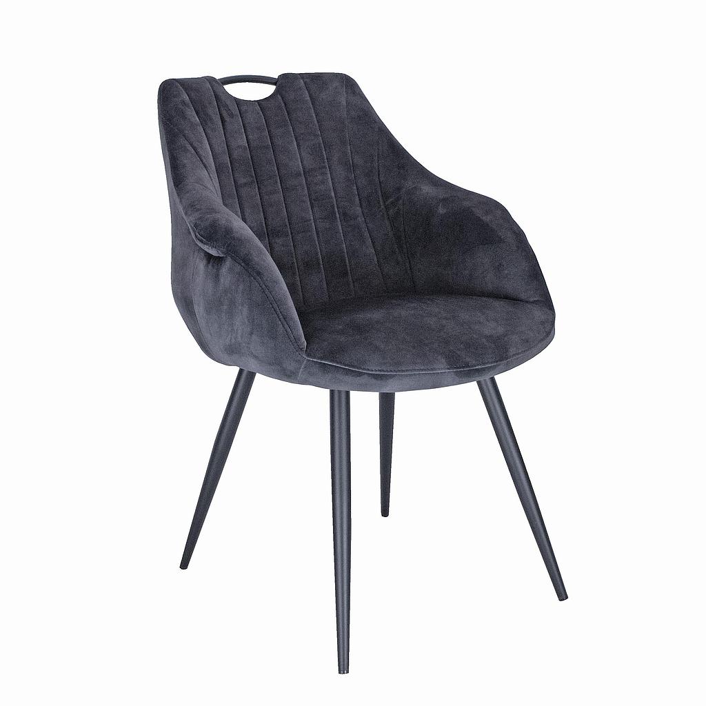 Roy-2, Velvet-darkgrey
