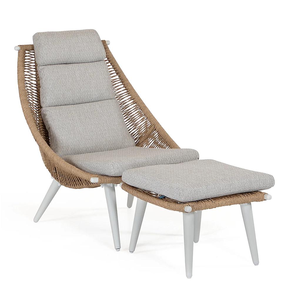 Tarrago Sessel+Hocker 