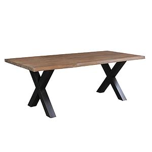 Maßtisch 180+ Teak BIN, Baumk.