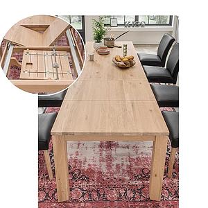 AZ-Maßtisch BEA 160/254+ Eiche