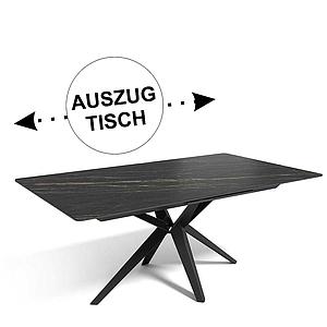 AZ-Tisch 160/210 Keramik, BLACK